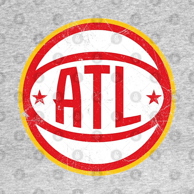 ATL Retro Ball - White by KFig21